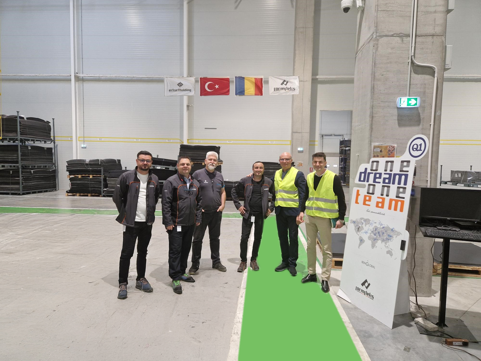 FORMFLEKS ROMANYA FABRIKAMIZA, FORD OTOSAN’DAN ÜST DÜZEY ZIYARET
